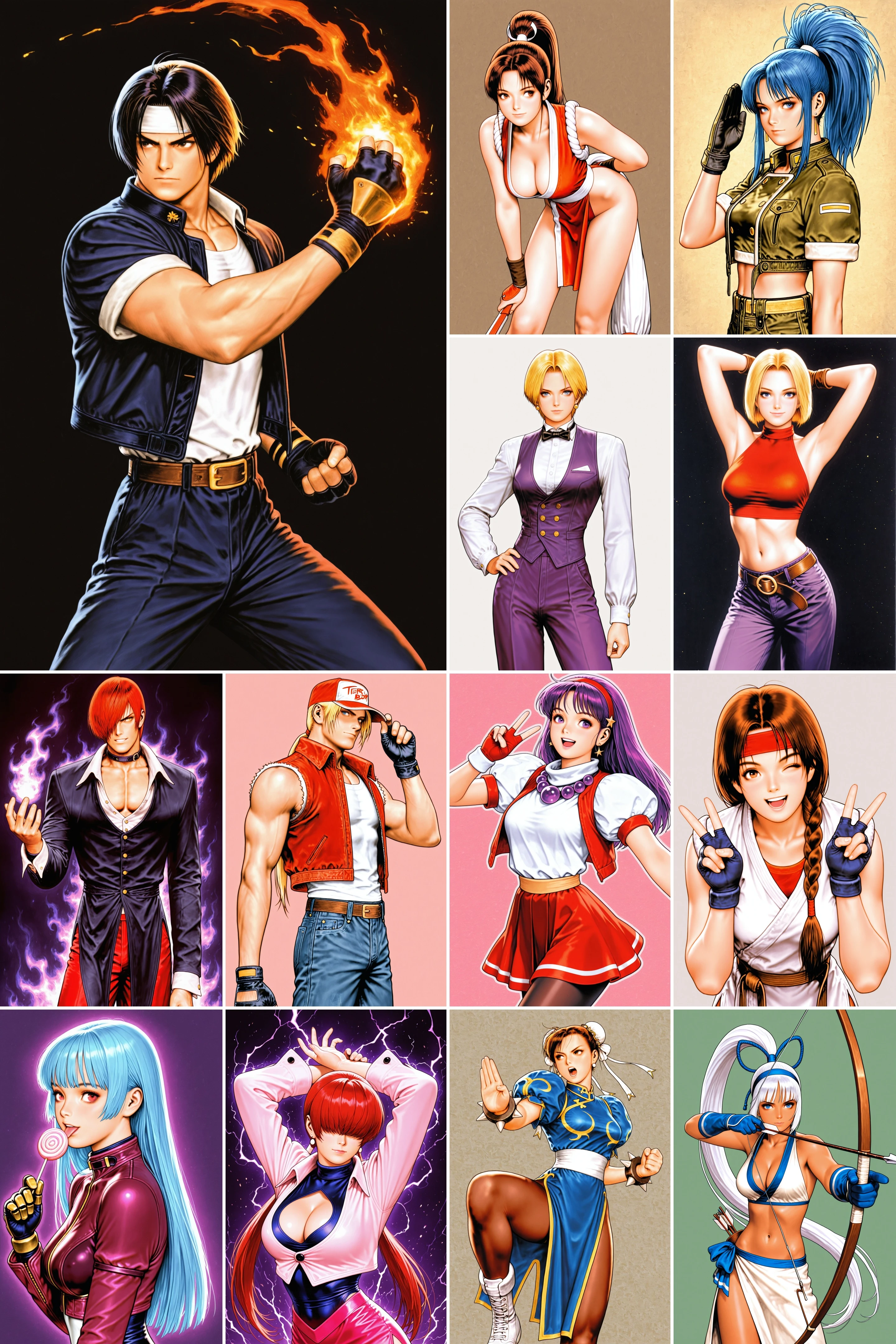[V2] Shinkiro/森气楼，[SNK] KOF/拳皇，Street Fighter/街头霸王 - Artist Style illustrious XL_v2.0