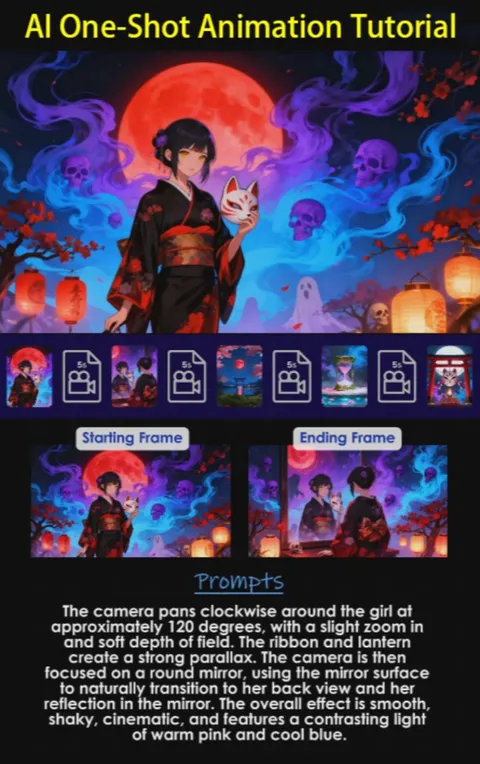 【動画】AIでワンカットアニメーションを作る方法