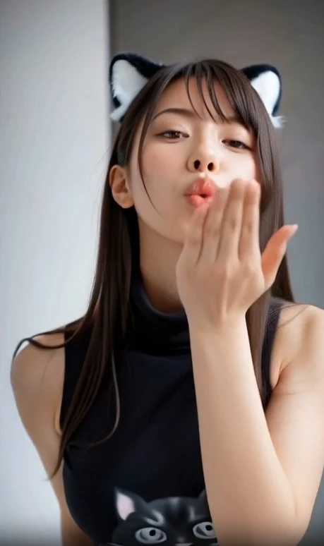 Cat Ear Throwing Fish