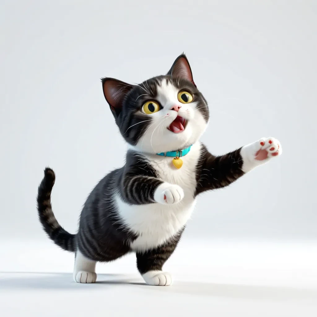 3D Cartoon Cat Generator