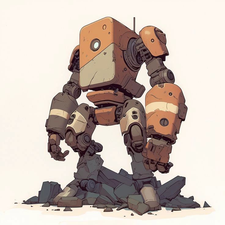 ROBOT illustration flux 1.0