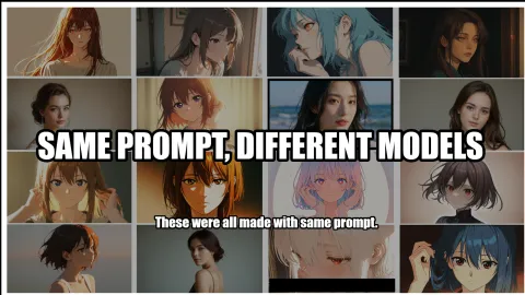 【Prompt】Evaluation of Realistic and Animation Styles on Different Models