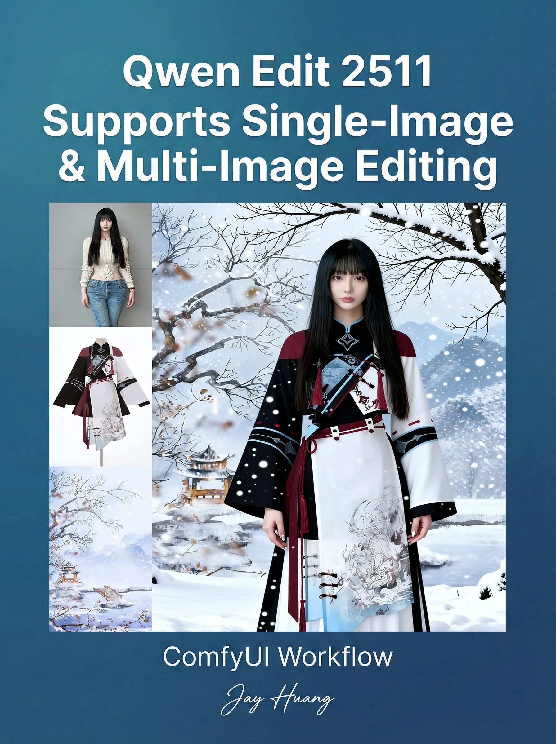Qwen Edit 2511 Supports Single-Image & Multi-Image Editing