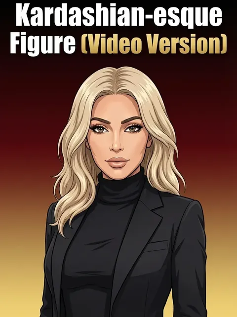 Video della figura di Kardashian！