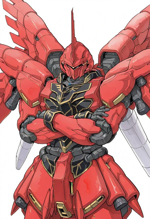 MSN-06S Sinanju Mobile Suit Gundam Unicorn Illustrious (Single Image)_rel_260420