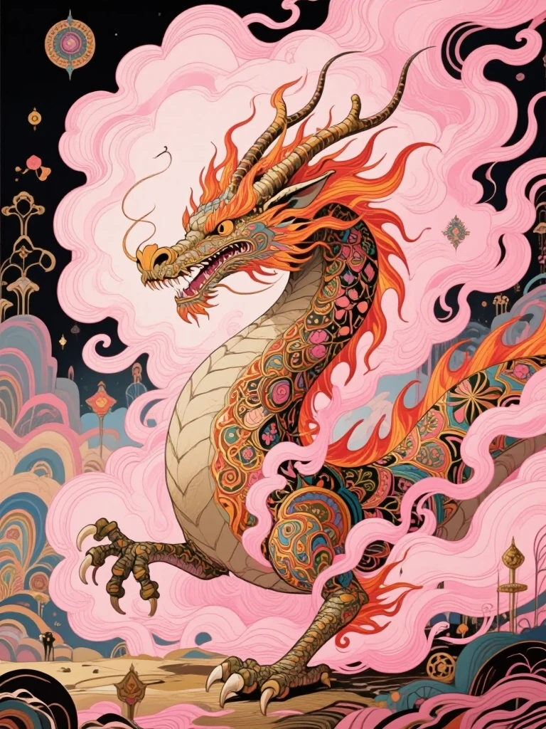 Z-Image 梦幻复古插画 V1