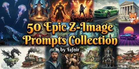 50 Z-Image Prompt Collection
