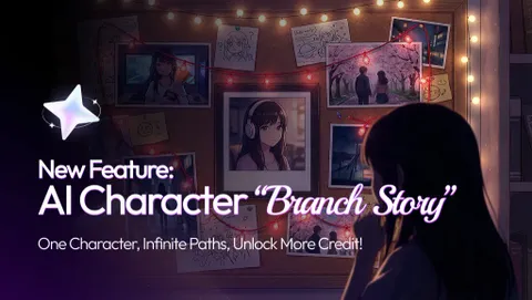 AI Character "Branch Story" Feature Is Now Live！