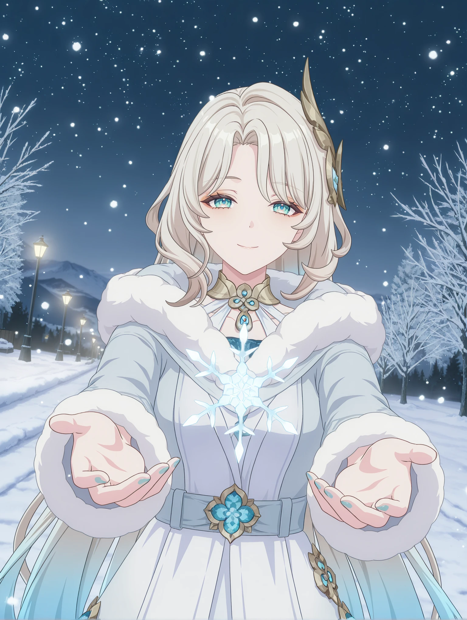Aria Goddess of the Eternal Moon - Genshin Impact - Illustrious v1