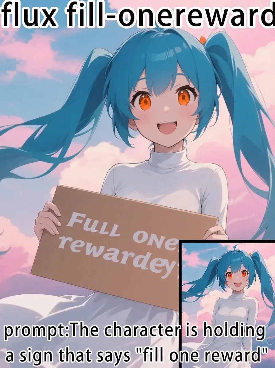 flux fill-onereward（Partial redraw）