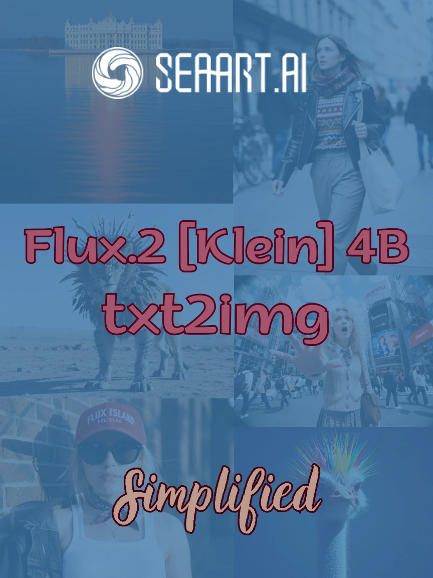 Flux.2 Klein 4B: Text to Image (Simplified)