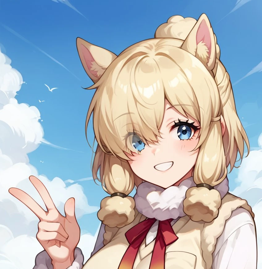Alpaca Suri - Kemono Friends Pony XL V1