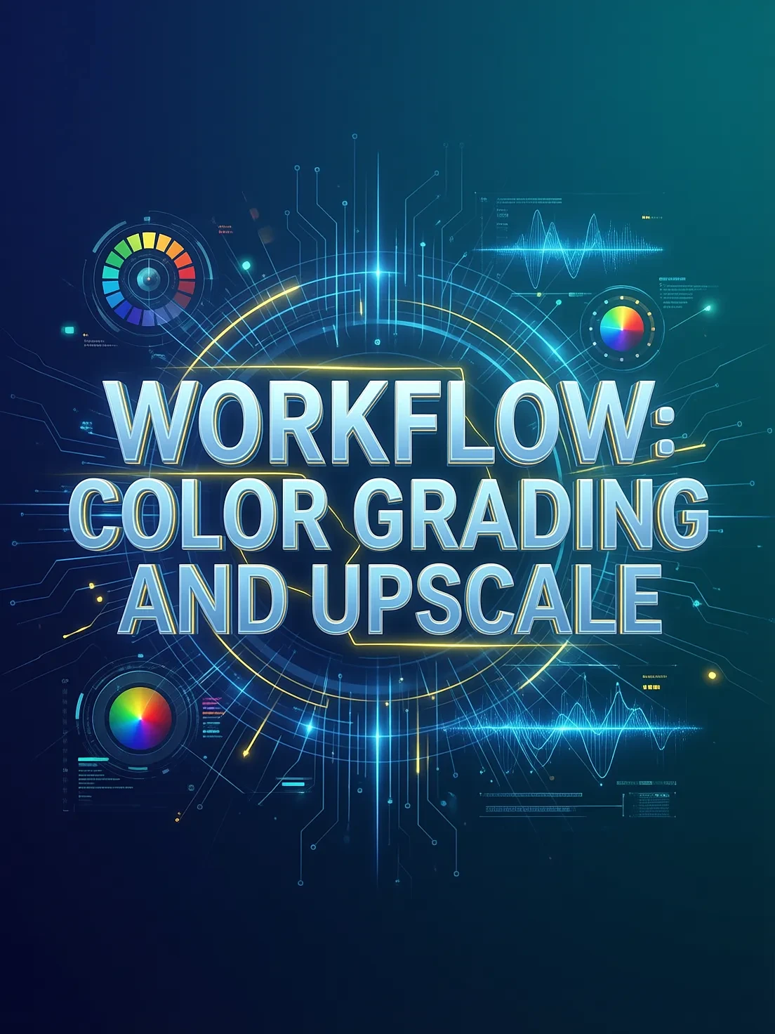 SIMPLE IMAGE COLOR GRADING + UPSCALE