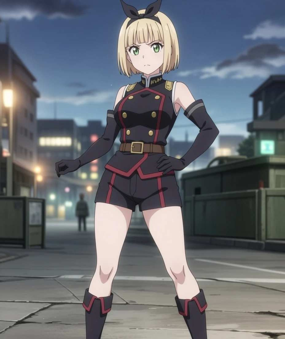 Shushu Suruga | 駿河 朱々 | Chained Soldier | (魔都精兵のスレイブ) v1