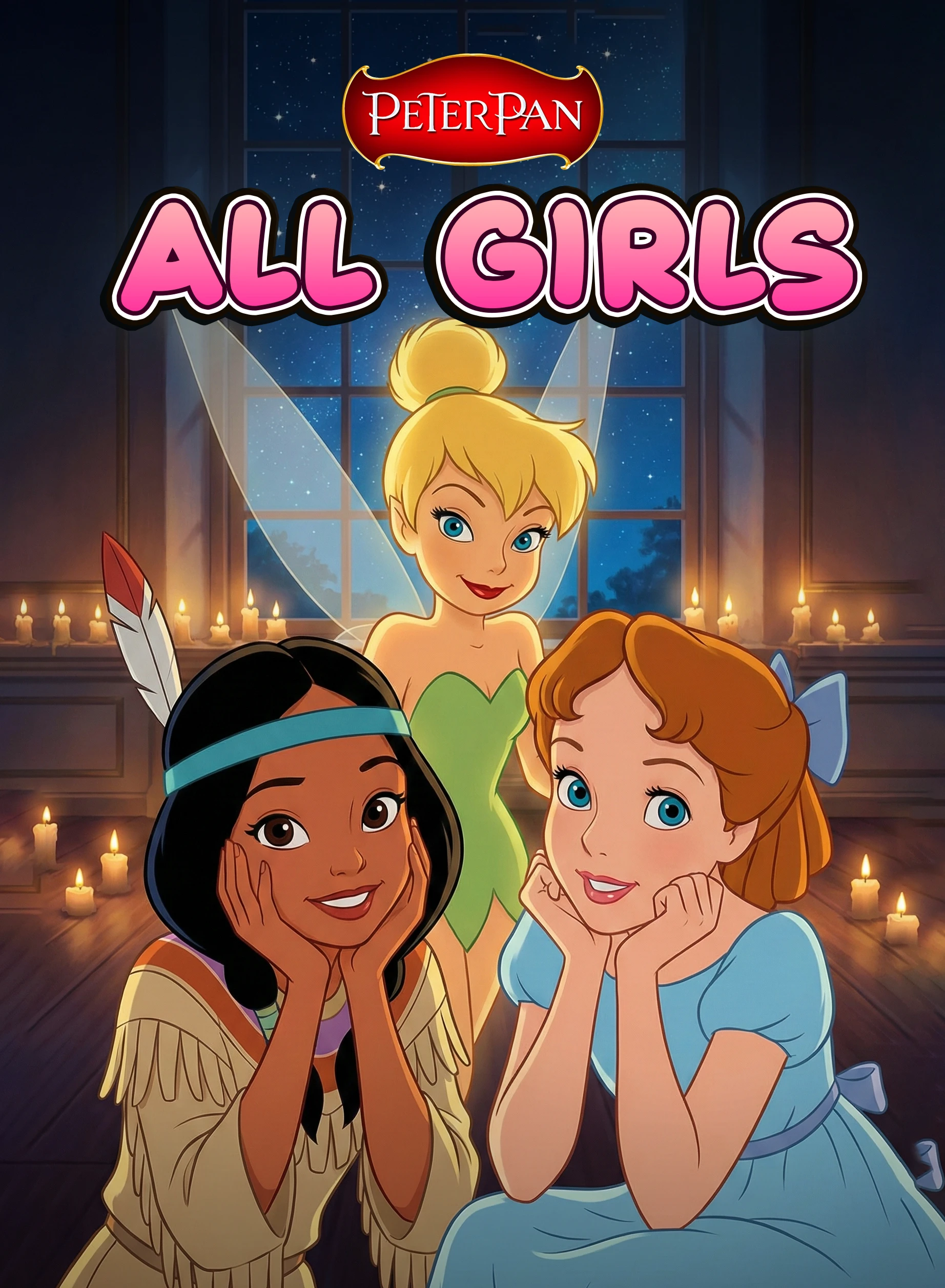 Peter Pan 💭 ALL GIRLS Wendy Darling