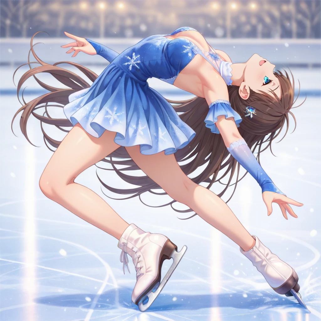 Figure skating Layback Ina Bauer 1.0