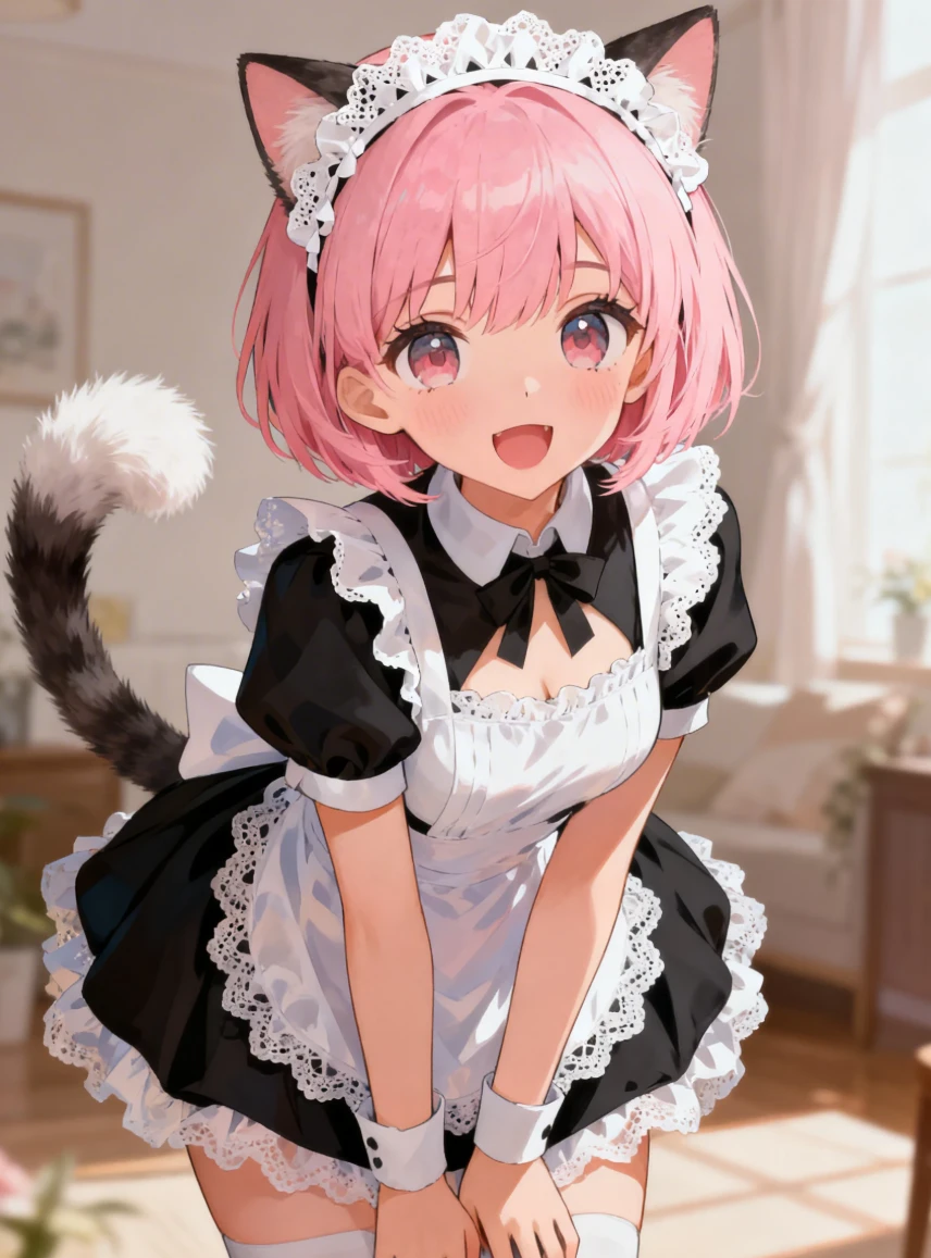 Two-dimensional cat girl butler