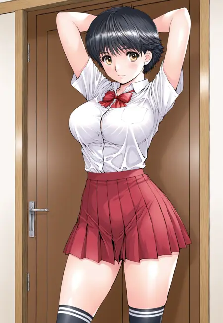 Chisato Hagiwara - Hantsu x Trash Chisato Hagiwara