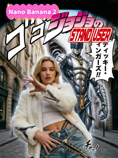 JoJo-style stand user