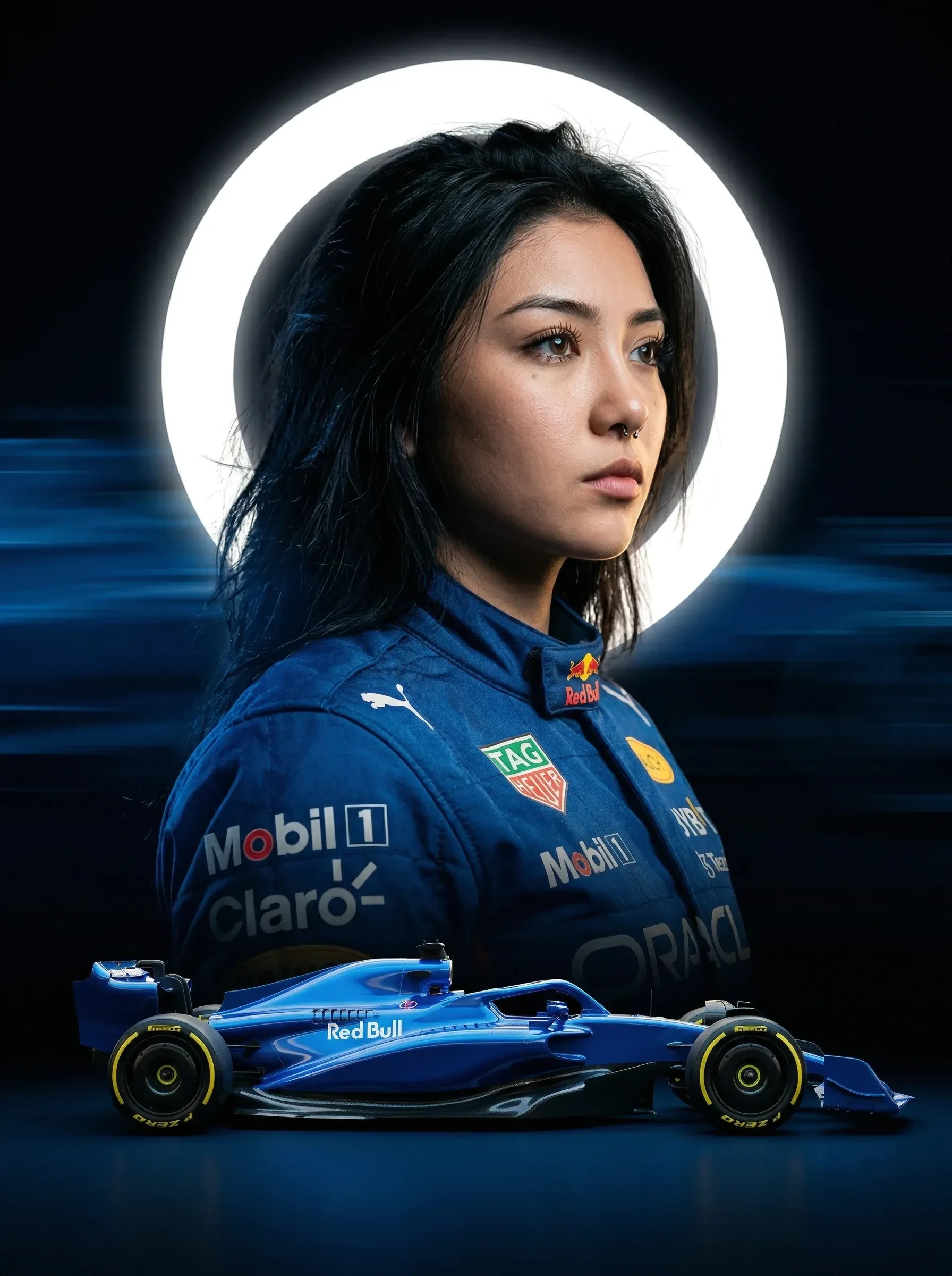 F1 Sports Racing Portrait (Super Realistic)