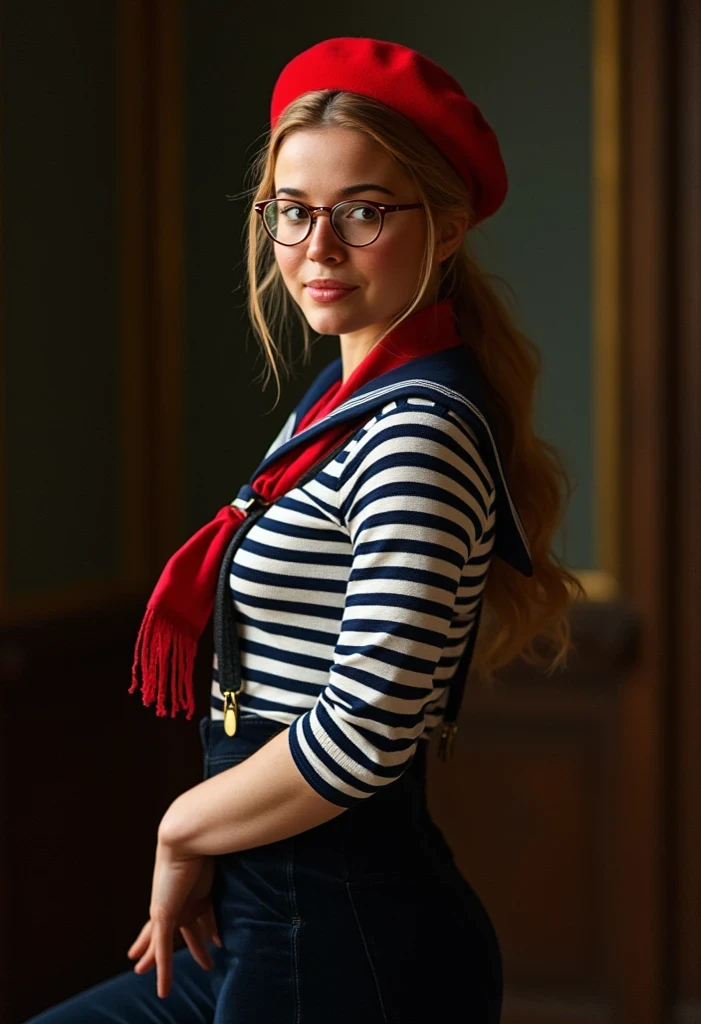 Jeune femme mange une banane