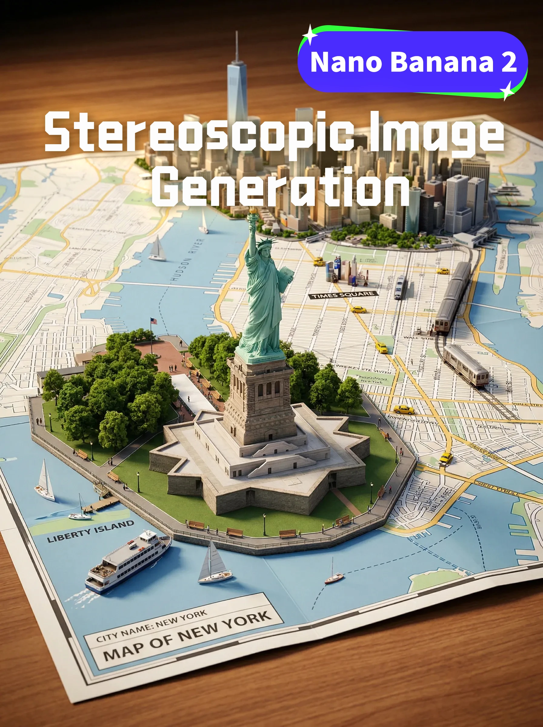 Nano Banana 2: Stereoscopic Image Generation