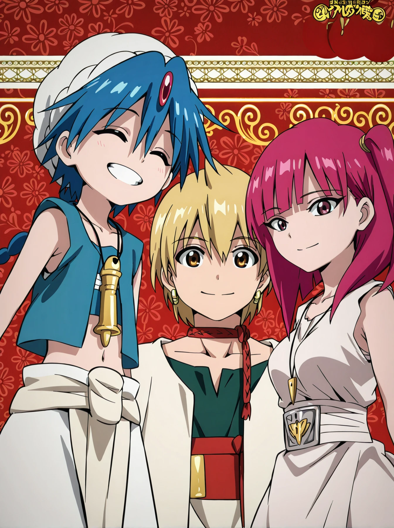 Style/alibaba/aladdin/morgiana/sinbad/kougyoku/yamraiha/dunya/hakuryuu/sharrkan/judar/jafar [Magi] magi