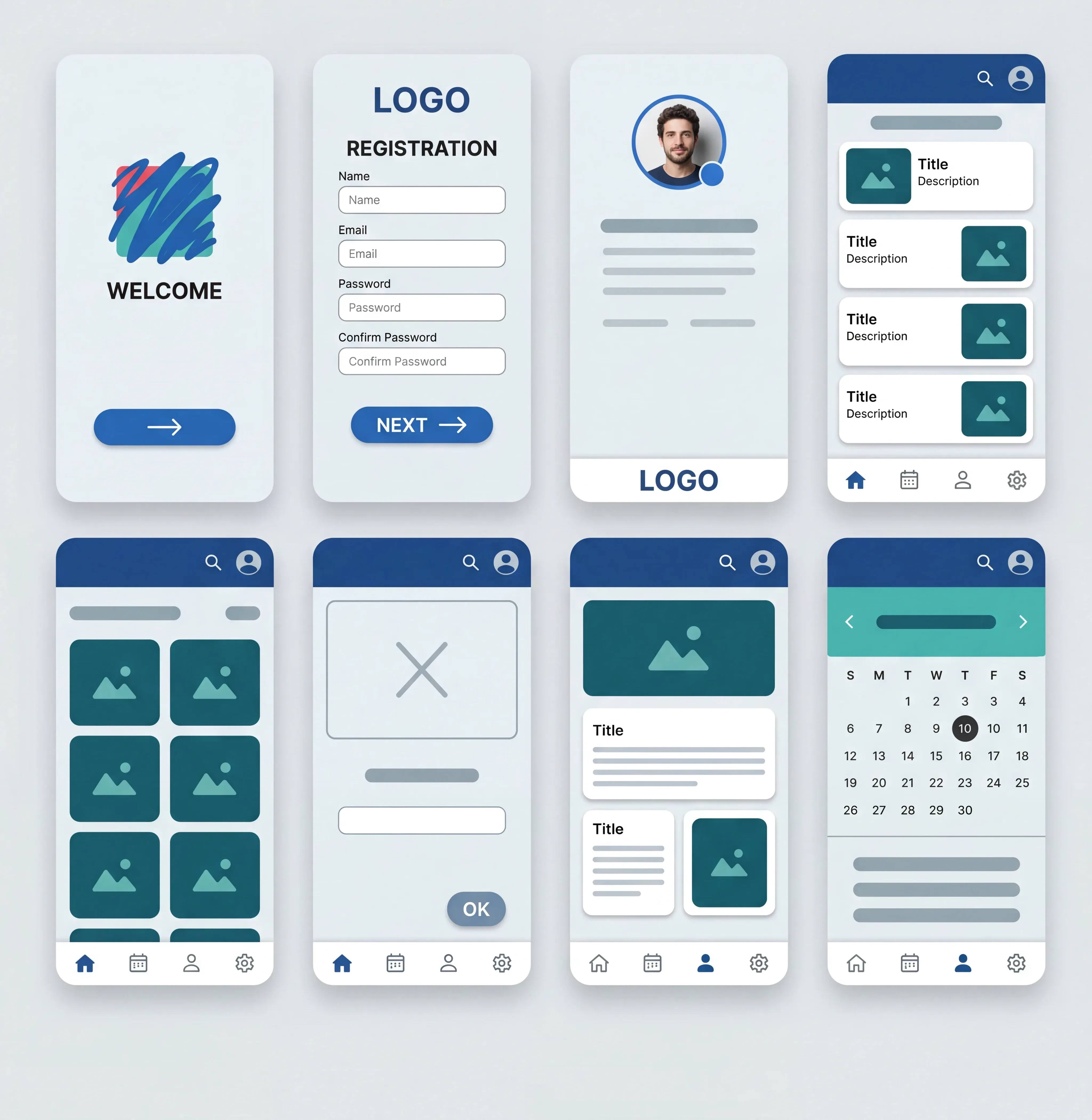 UI Hand-drawn Sketch to High-Fidelity Prototype