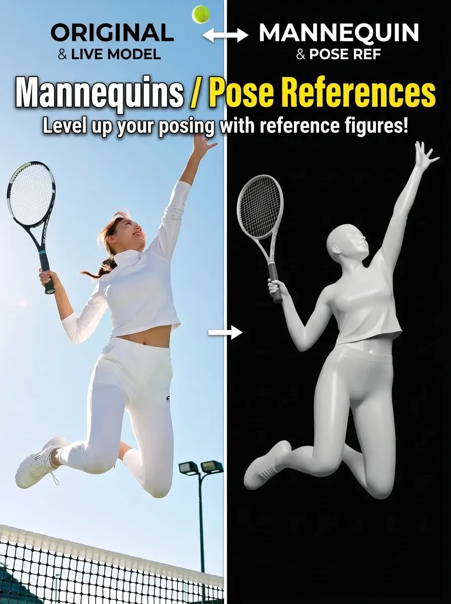 Mannequins / Pose References