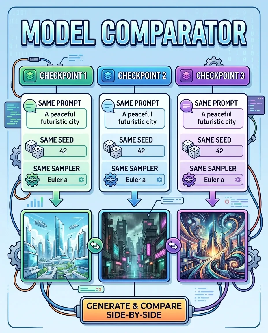 SD Model Side-by-Side Comparison