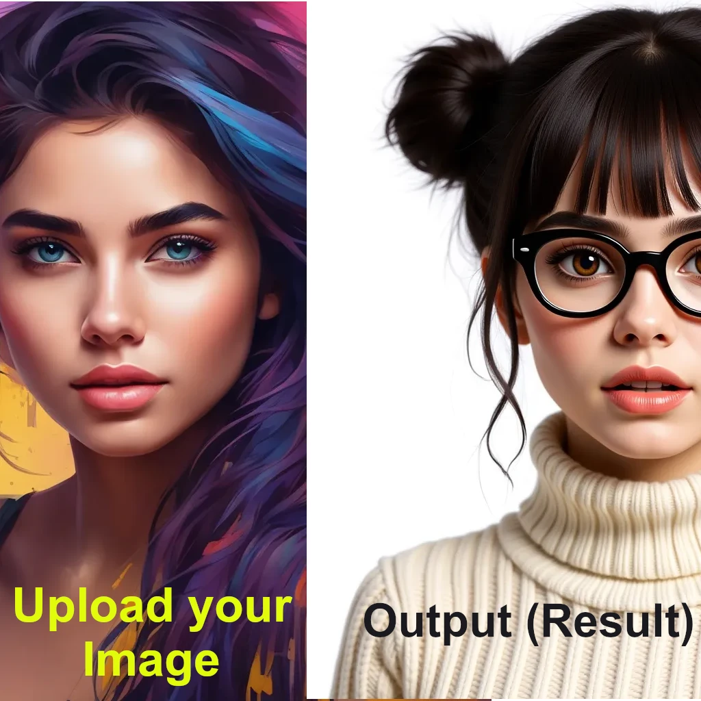 Portrait generation in the Flux context