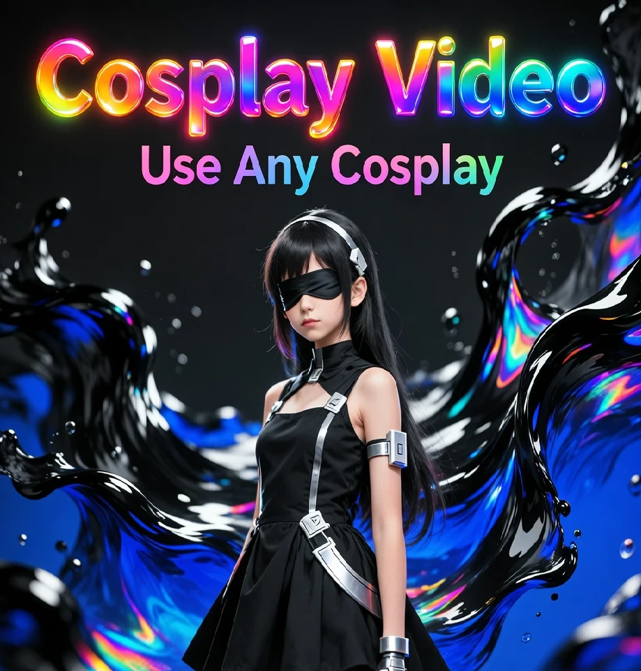 Cosplay Video - Wear any cosplay you want - ViduQ2 - Image to Video