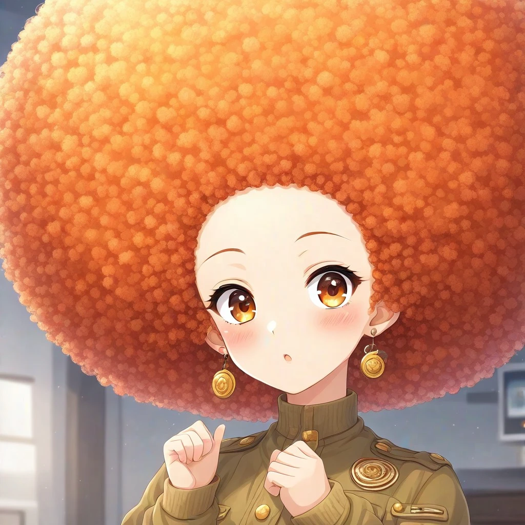 big round afro v1