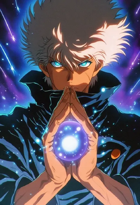 Dark Fantasy 90's anime style Anima 1.0