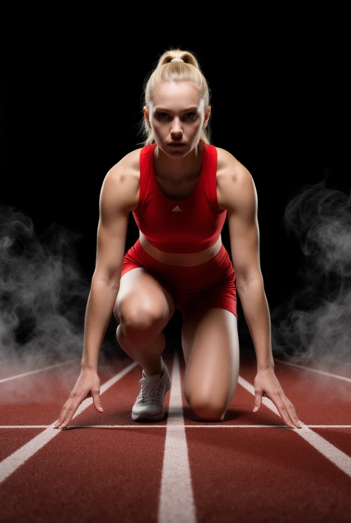 powerful female athlete Flux.1 D