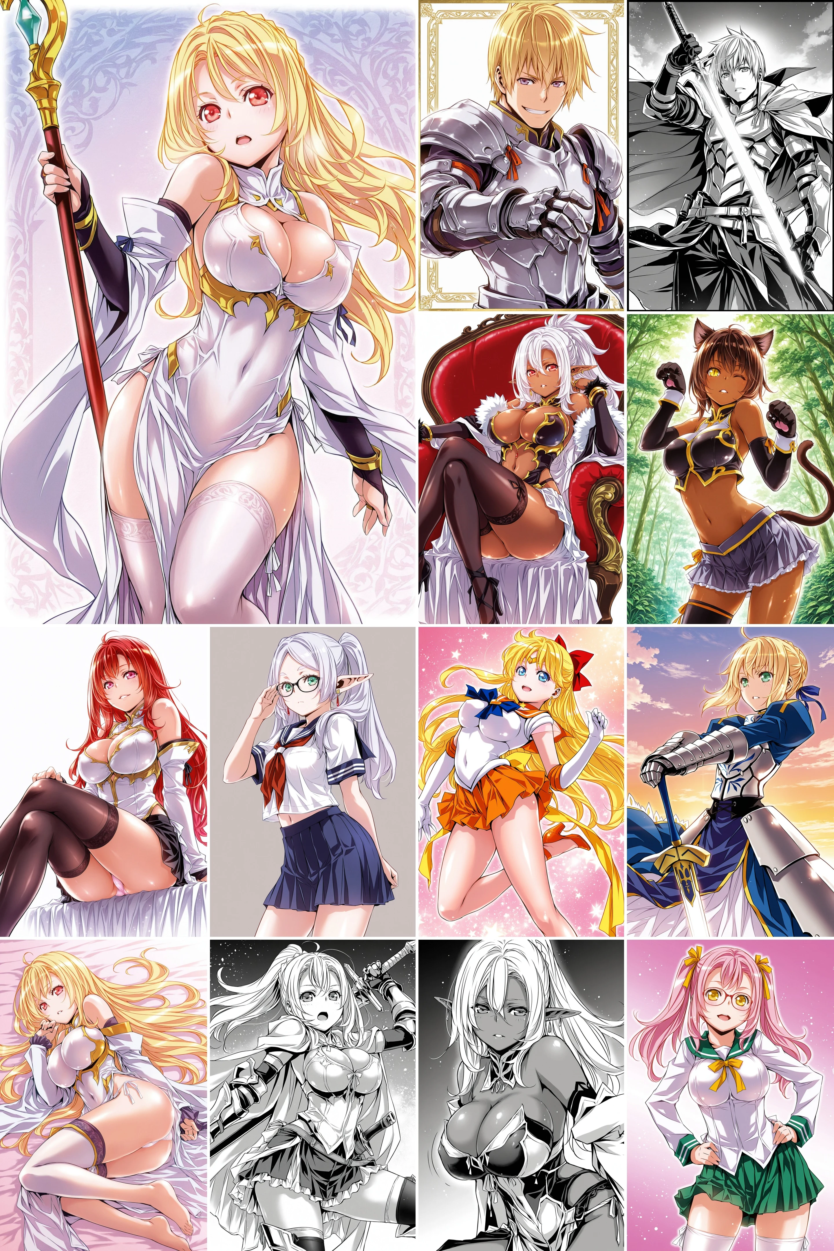Satou Kenetsu/佐藤健悦，舞-HiME，圣痕のクェイサー，異世界NΤR- Artist Style illustrious XL_v1.0