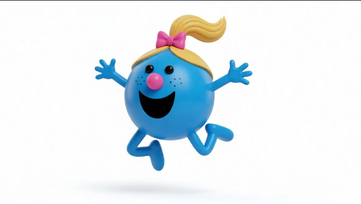 Mr. Men and Little Miss 3d Model 