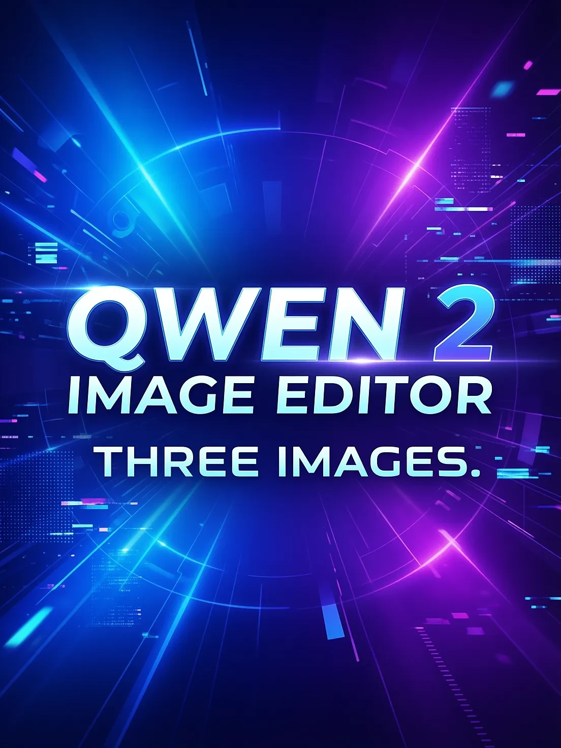 QWEN 2 Image Editor (3 images)