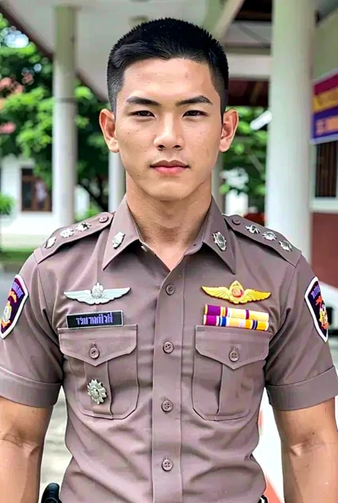 Thai Police uniform F.2 S6560