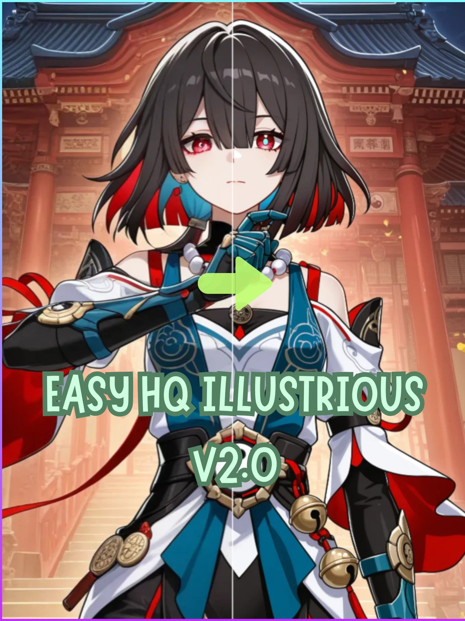 T2I Easy HQ Illustrious v2.0 | Upscaler & Adetailer