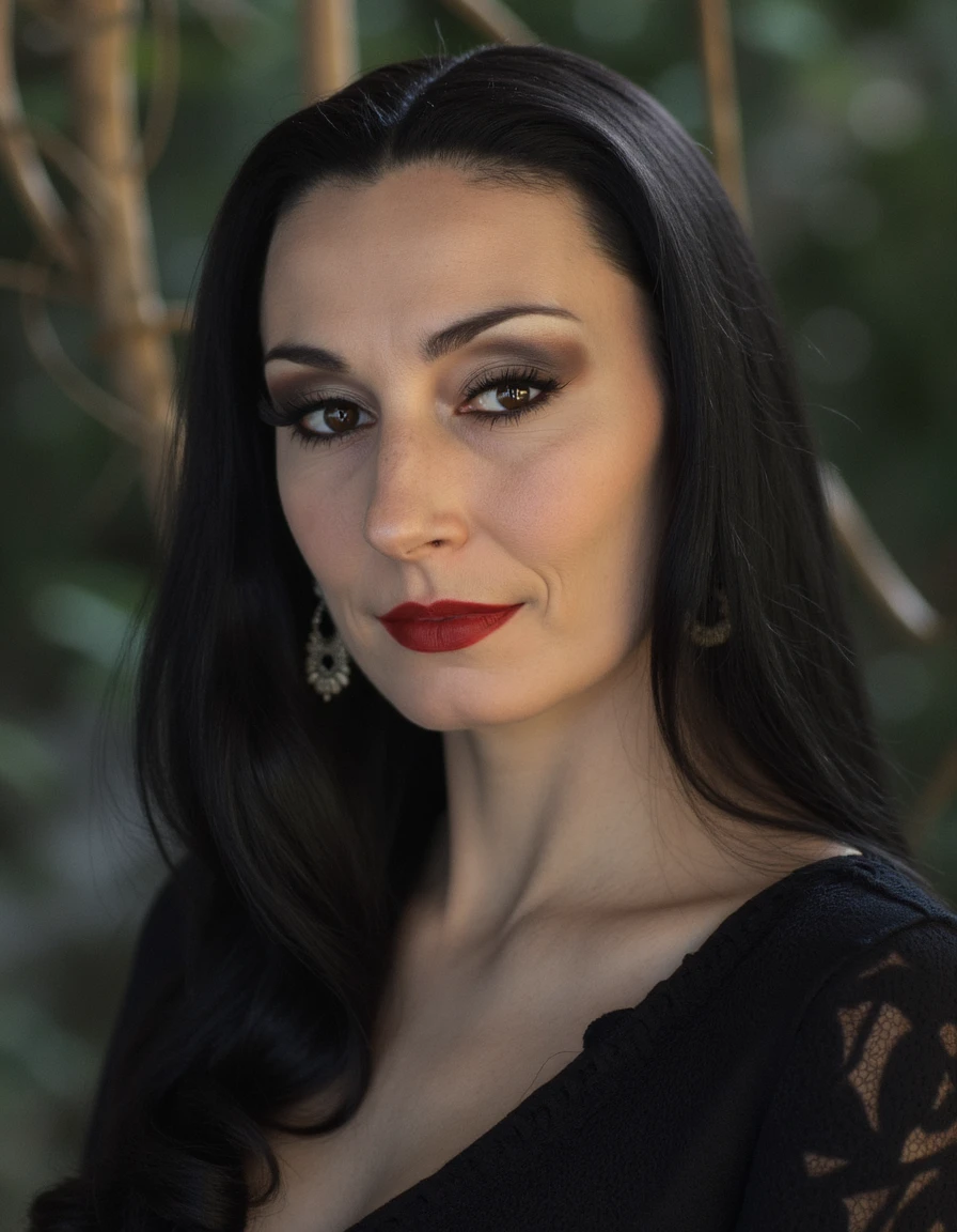 Anjelica Huston / Morticia Addams FLUX