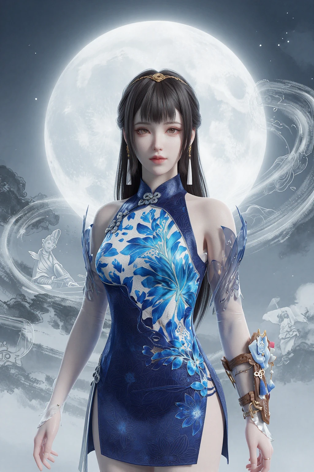 永劫无间naraka-殷紫萍-兰庭月 1.0