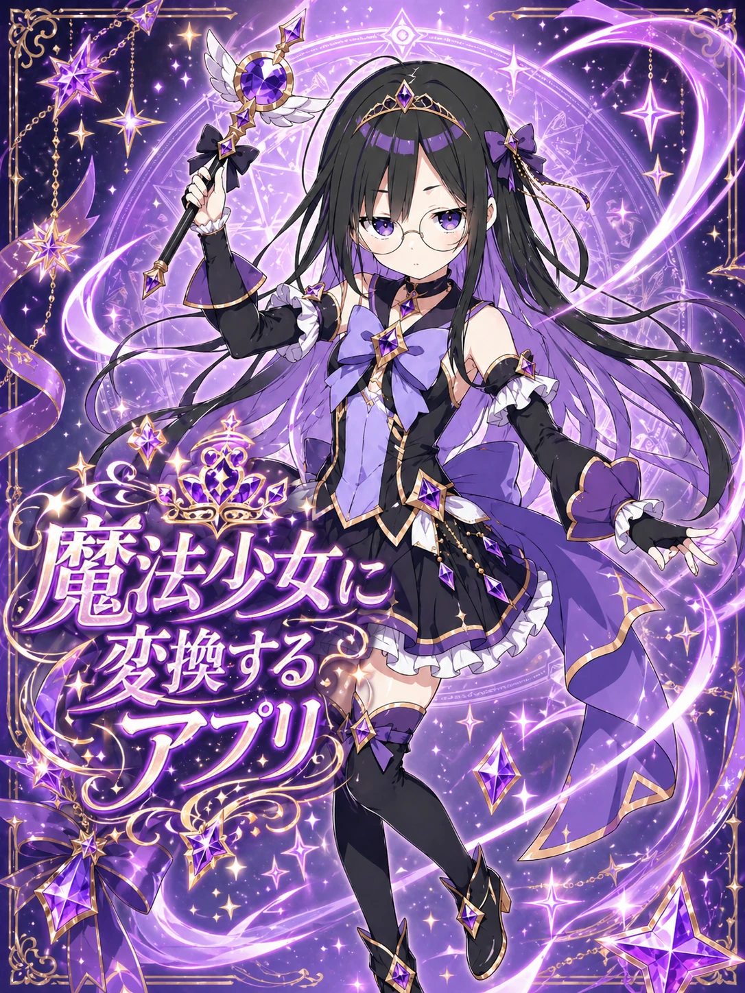 魔法少女に変換するアプリ