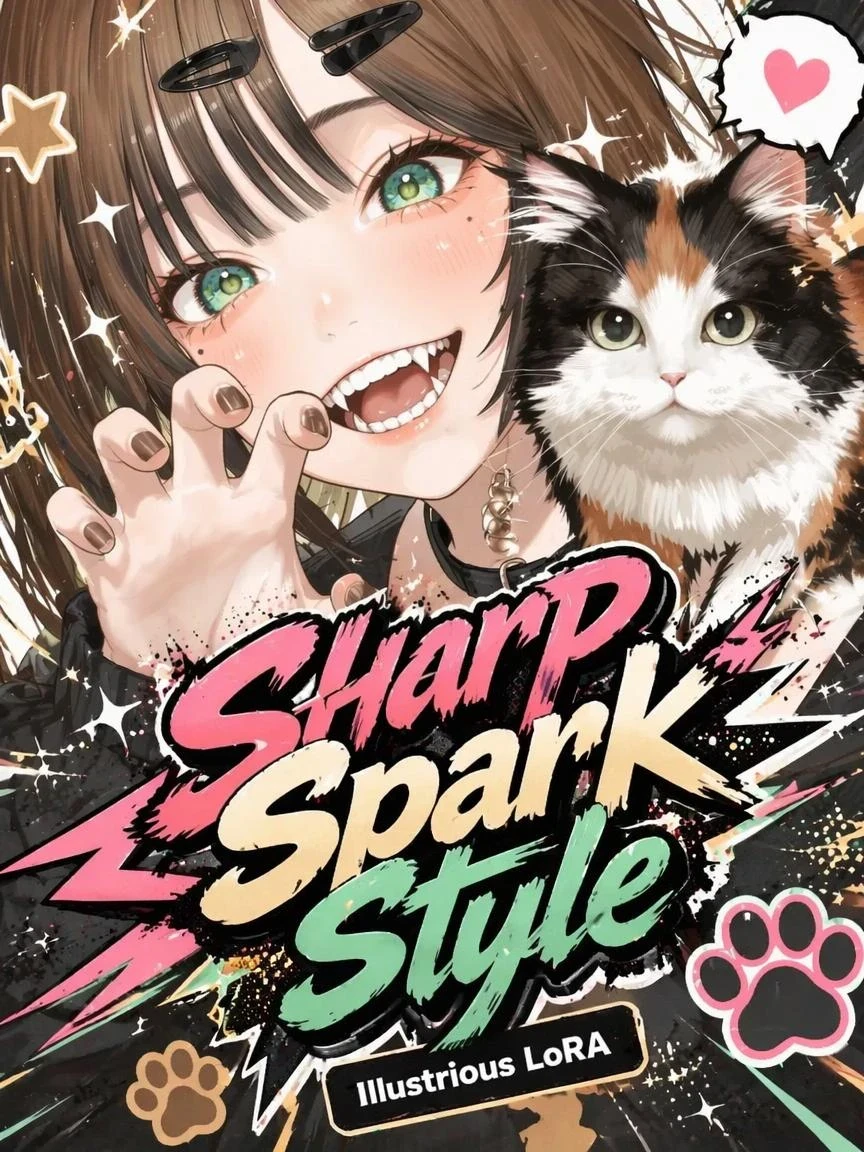 Sharp Spark Style - SeaArt AI Model