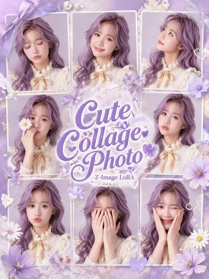 Cute Collage-Photo Z-Image V1.0