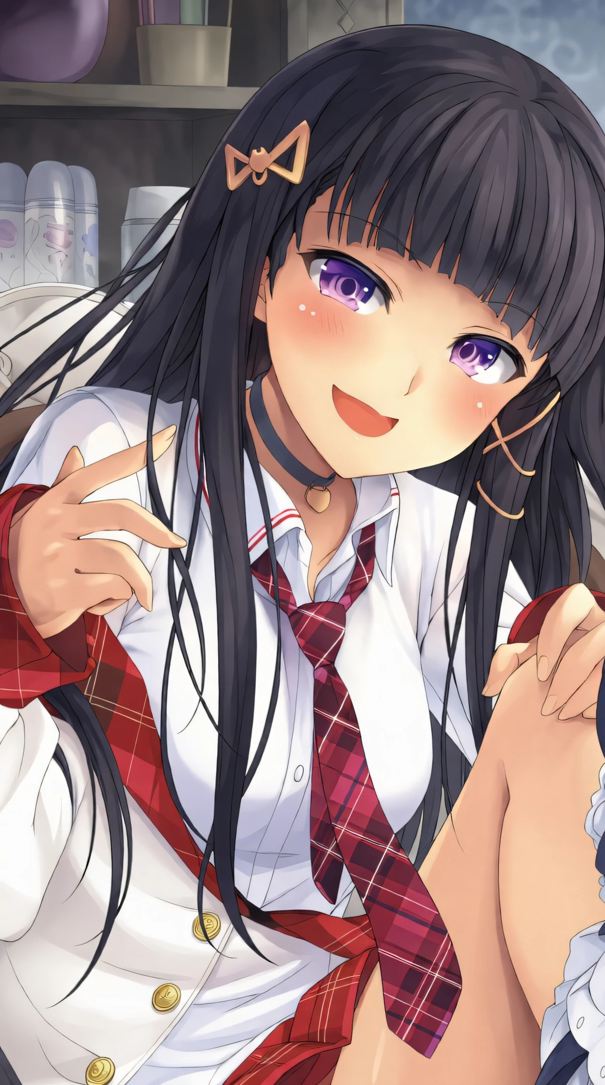Akana Meguri (Akaname Succubus) Illustrious V0 - Erogenous Beauty Salon by Succubus Girls Illustrious
