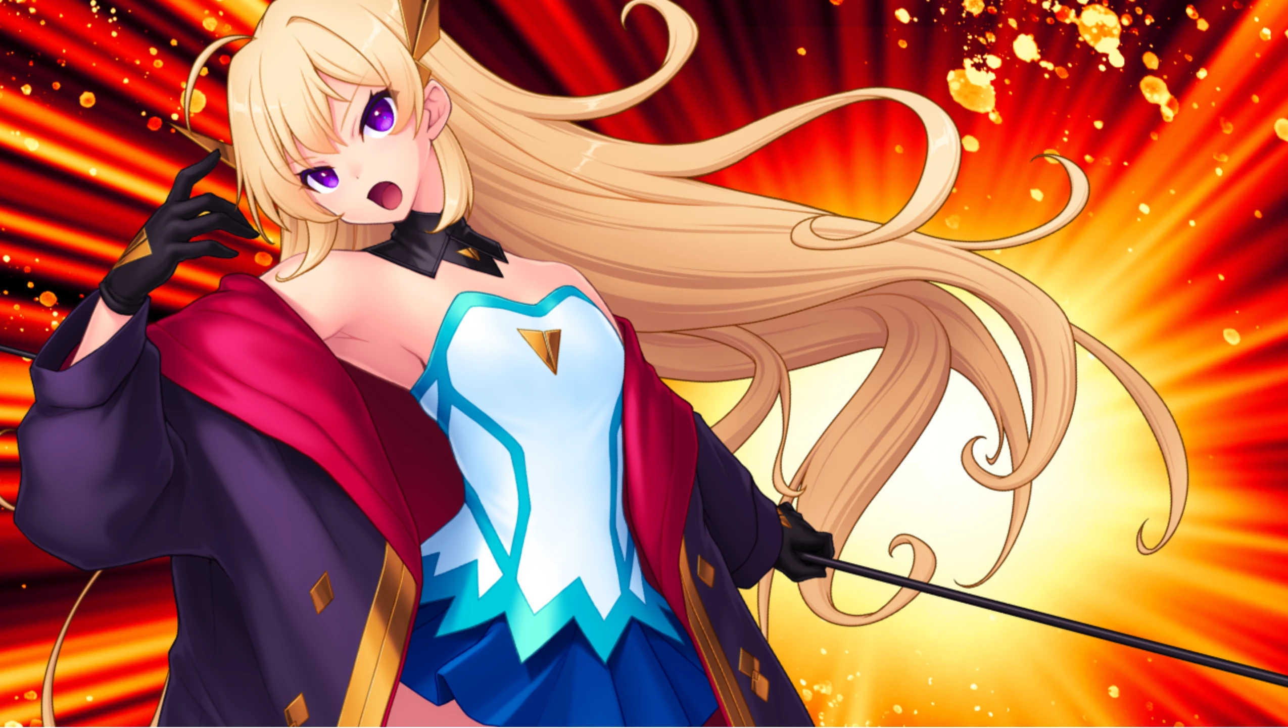 Kaikawa Chisato triangle Mahou Senshi EXTRA BURST ~Tenshi Danzai~ v1