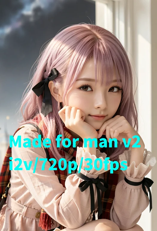 【For Men/Image to Video/720p/30fps/5s】Live-Action Video Generation App Where You Decide the Action v2