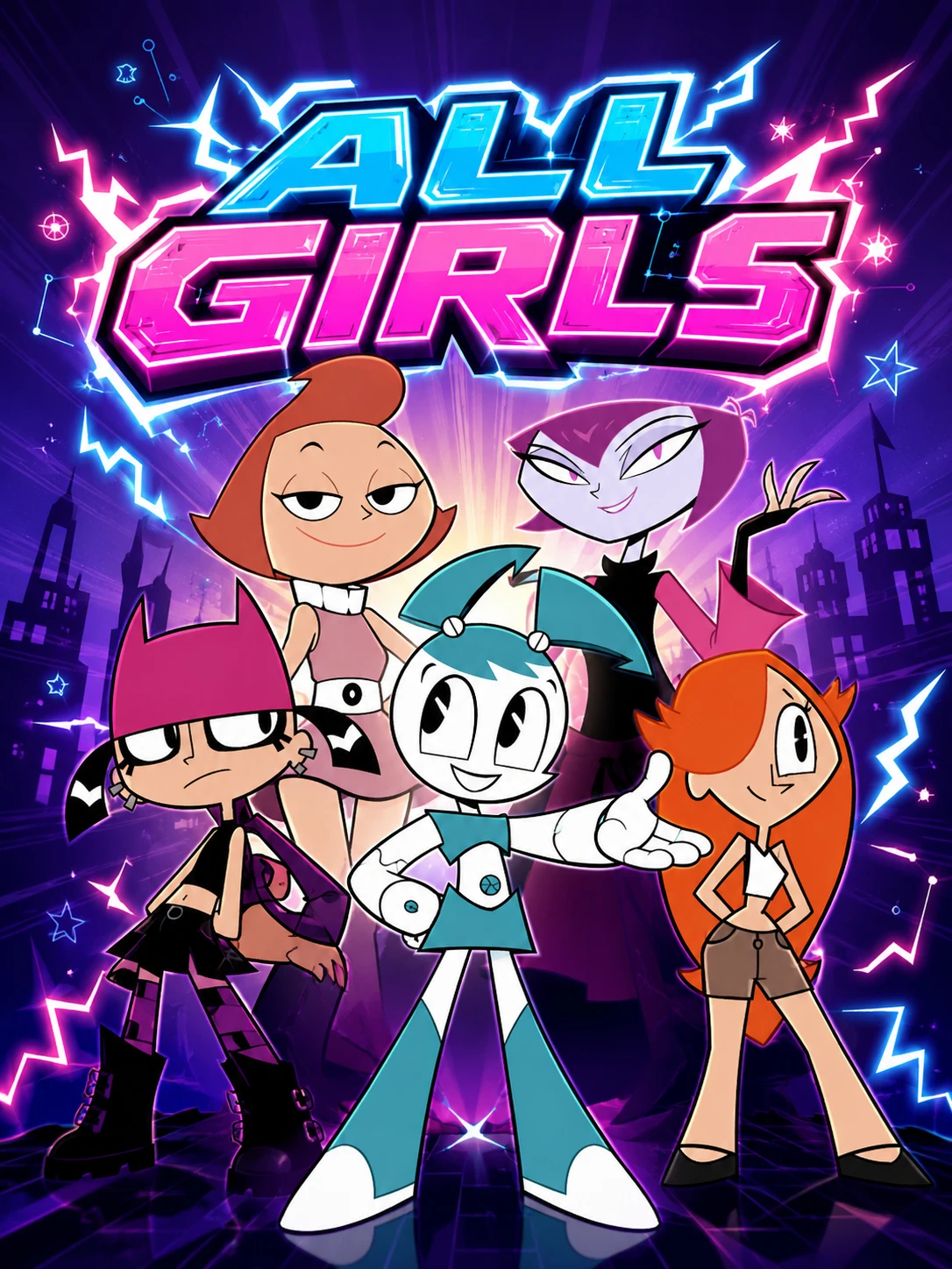 My Life as a Teenage Robot 💙 ALL GIRLS 🤖