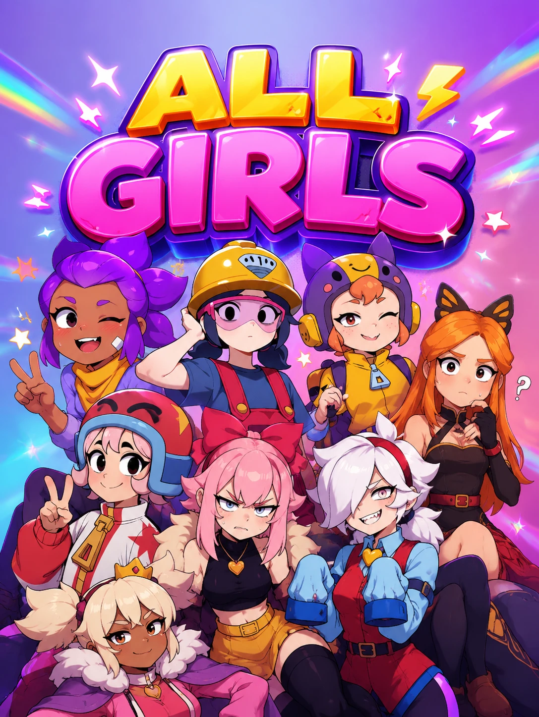 Brawl Stars ⭐ ALL GIRLS ⭐ Piper